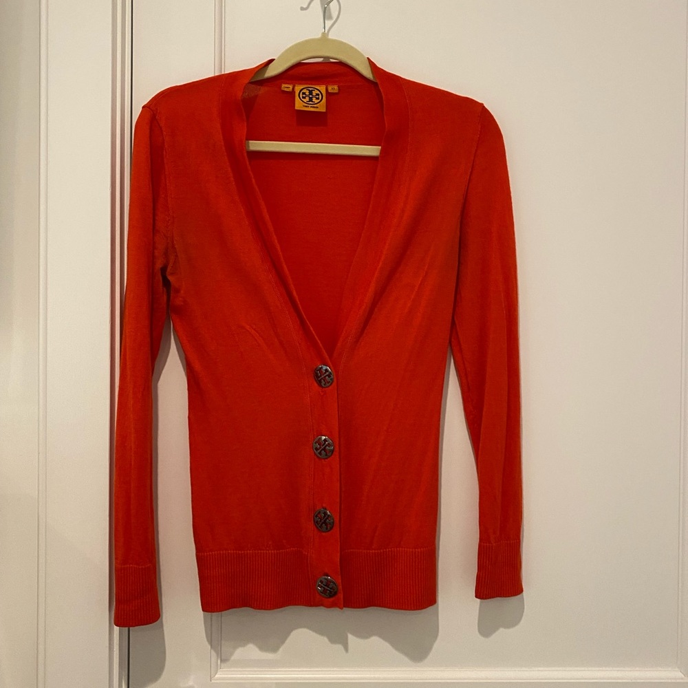 Tory Burch Wool Button up Cardigan XS